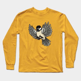 Bowtie Chickadee Long Sleeve T-Shirt